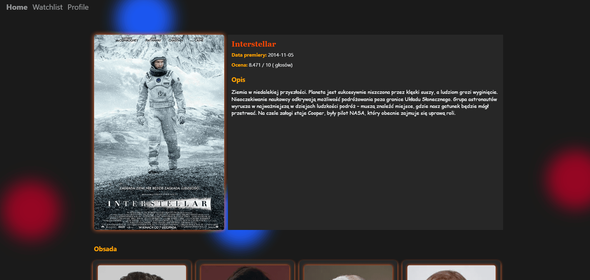 MovieTracker showcase 3